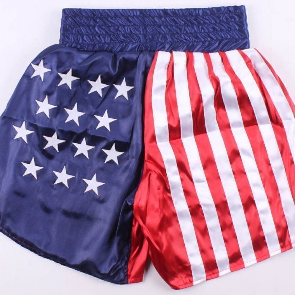 Eric "Butterbean" Esch Signed USA Boxing Trunks - Picture 2 of 4
